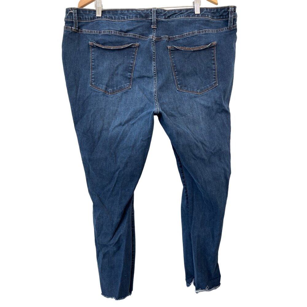 Universal Thread Distressed Jegging Size 26w Plus… - image 2